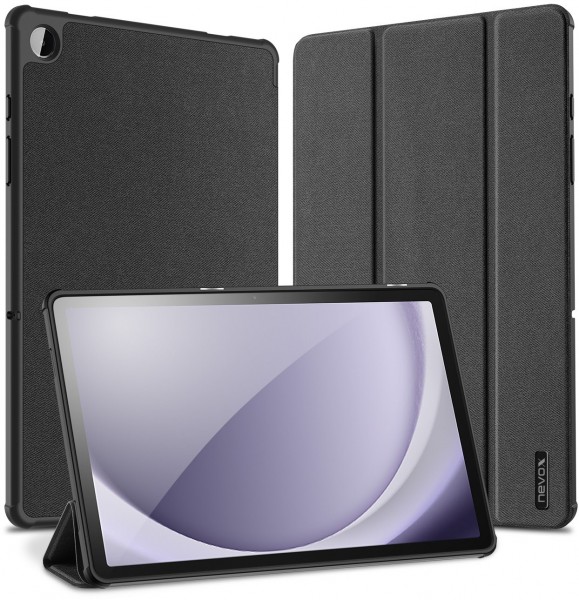 Vario Booktasche für Galaxy Tab A9+ basaltgrau