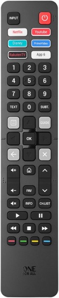 URC 4916 Ersatzfernbedienung für Hisense