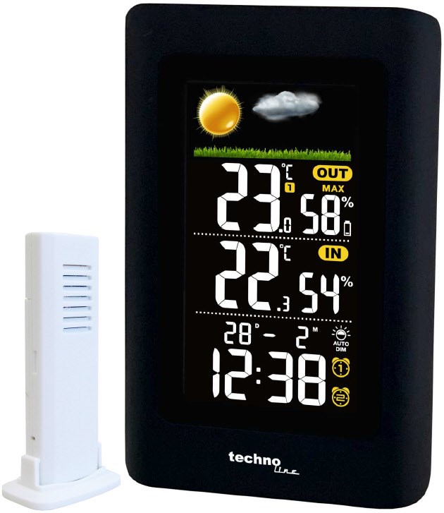 WS 6447 Wetterstation inkl. Außensender TX97-TH
