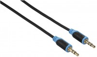 Super Soft Stereo (1m) schwarz 2x 3,5-mm Klinken-Stecker
