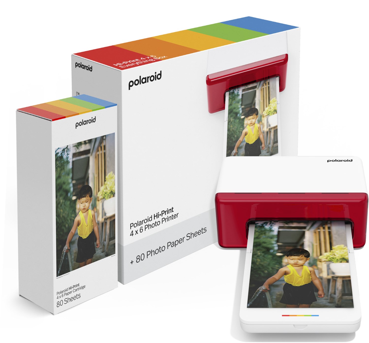 Hi-Print 4x6 Everything Box Fotodrucker, Druck über Smartphone/Tablet