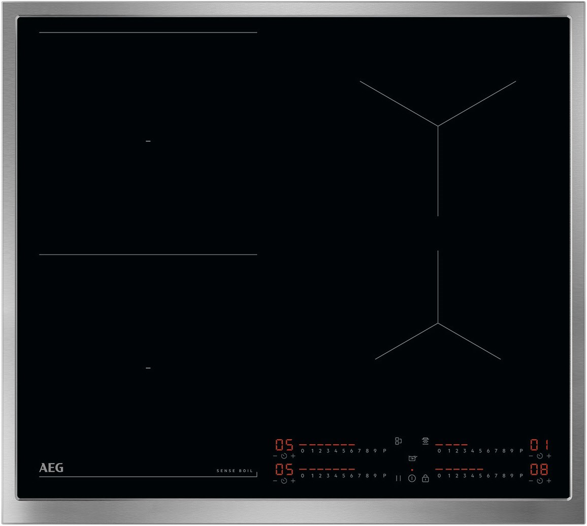 Image of TI64IB1BXB Autark-Induktionskochfeld edelstahl/schwarz