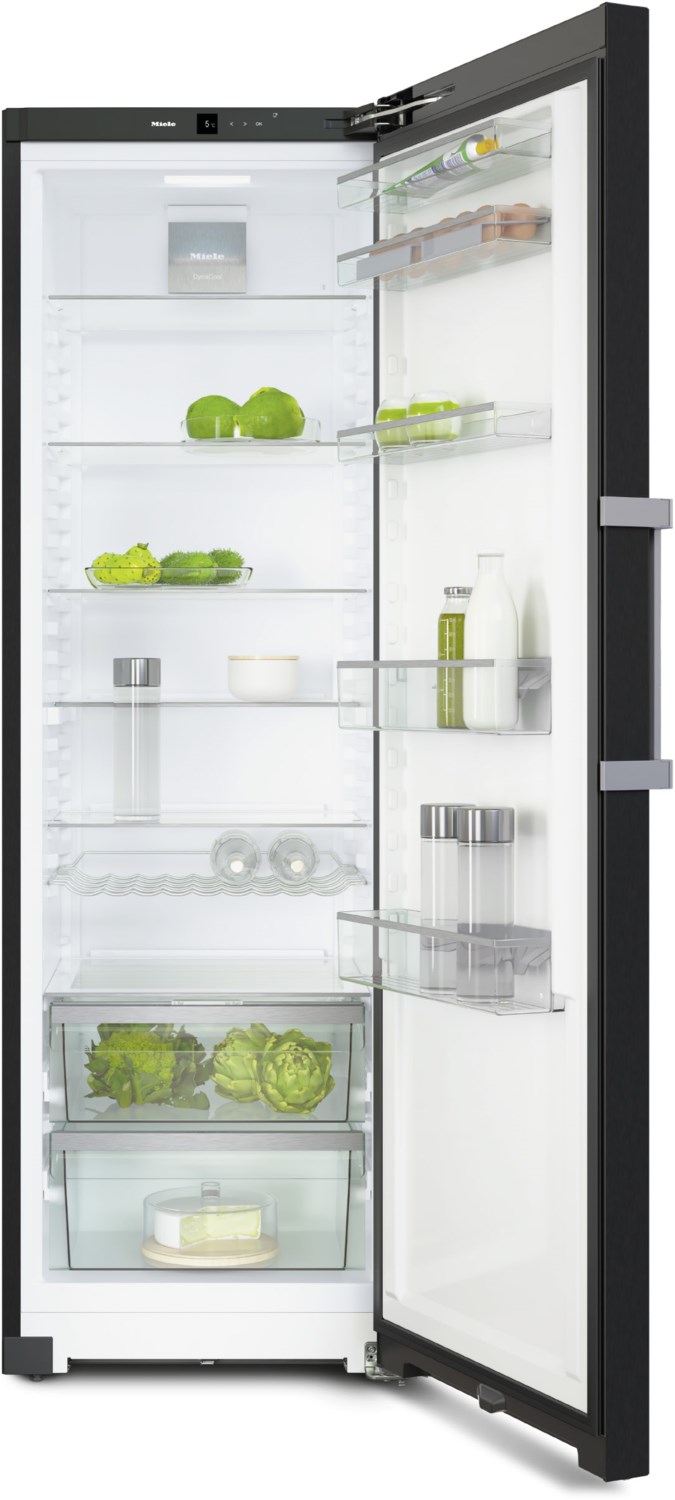 KS 4783 DD Standkühlschrank blacksteel
