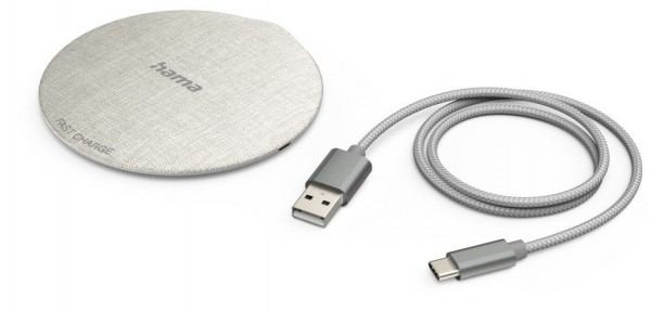 Wireless Charger FC10 Metal (10W) Cremeweiß