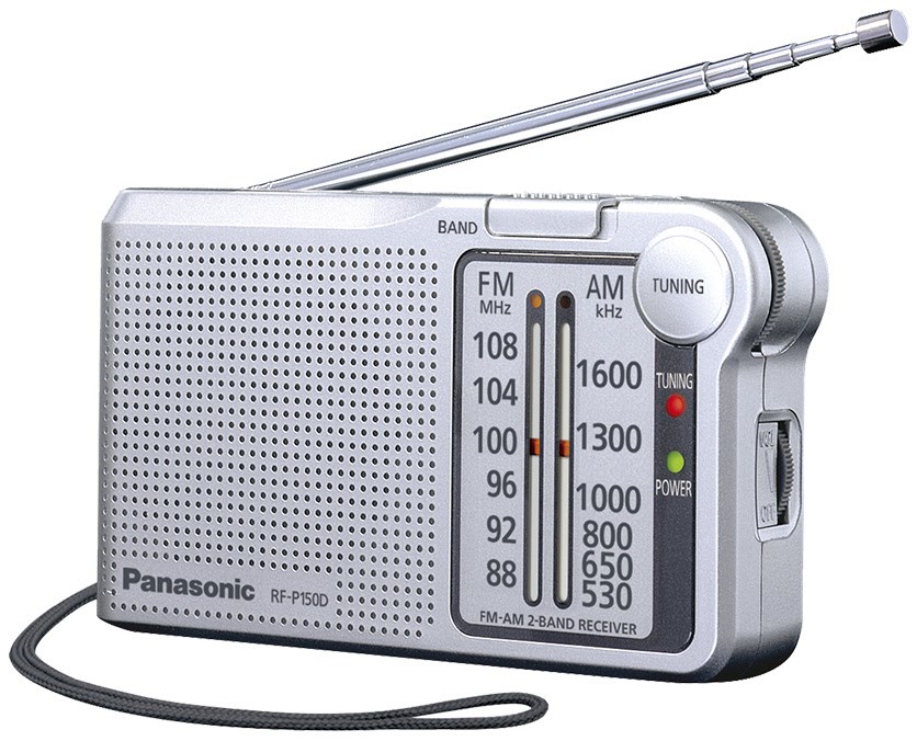 RF-P150DEG-S Taschenradio silber