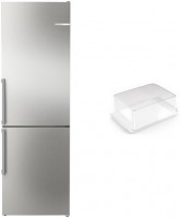 MKK67GNIBN Kühl-/Gefrierkombination KGN36VIBT + KSZGGM00 edelstahl/cleansteel