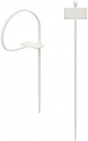 Kabelbinder (25Stk.) mit Beschriftungsfeld beige