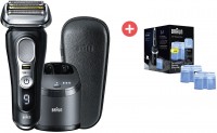 9460cc System wet&dry Series 9 Rasierer + Dein Geschenk: Braun Nachfüllkartuschen (2er-Pack)