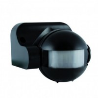 Bewegungsmelder 180° schwarz
