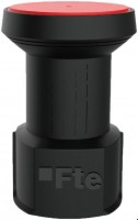 eXcellento Black Single LNB schwarz/rot