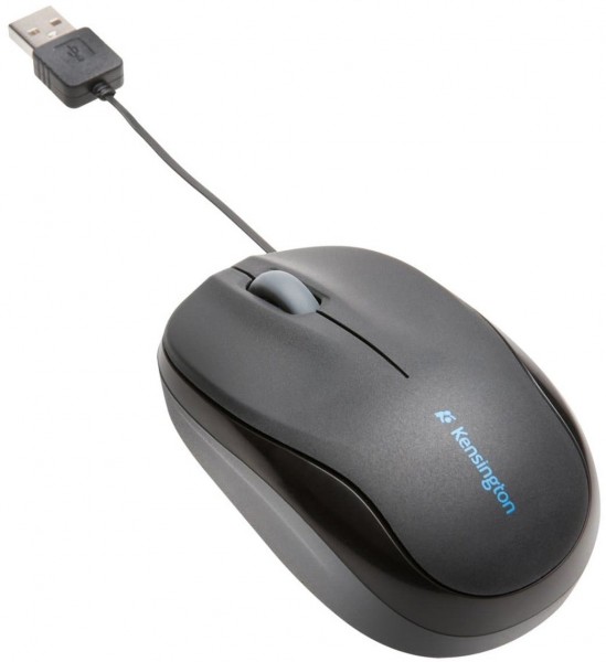 Pro Fit Retractable Mobile Maus schwarz