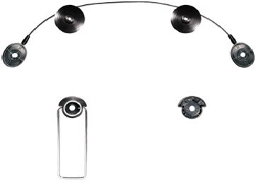 HE 1 LED-Halterung bis VESA 400 schwarz