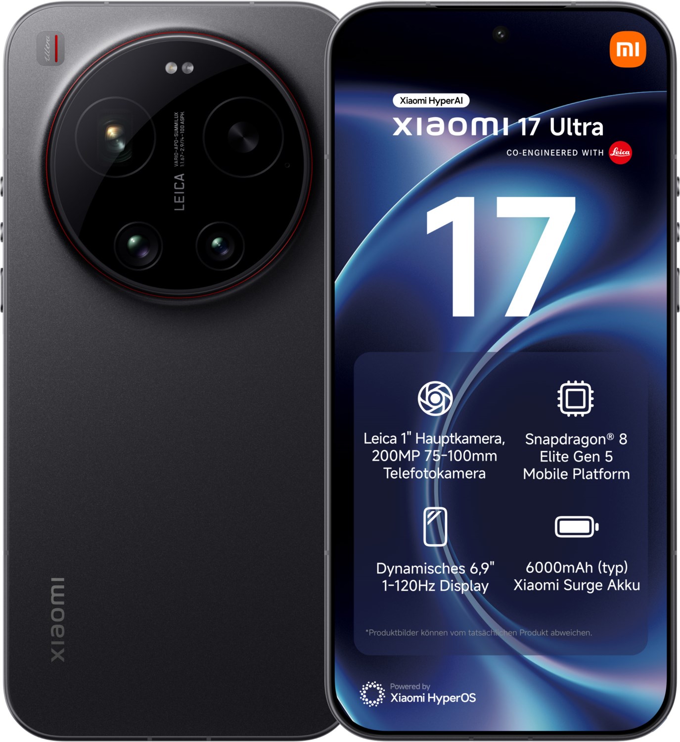 Xiaomi 17 Ultra 512GB Schwarz 5G