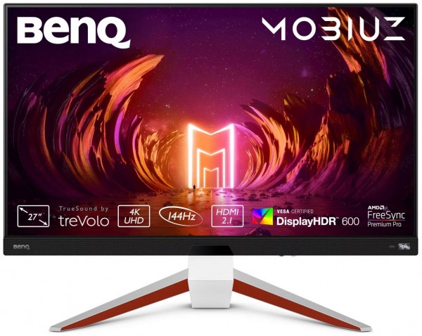 MOBIUZ EX2710U 69 cm (27") Gaming Monitor weiß, Widescreen 4K UHD (3840x2160), 1 ms Reaktionszeit
