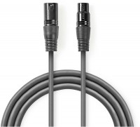 COTH15010GY30 XLR-Audiokabel (3m) XLR-3-Pol-Stecker>XLR-3-Pol-Buchse grau