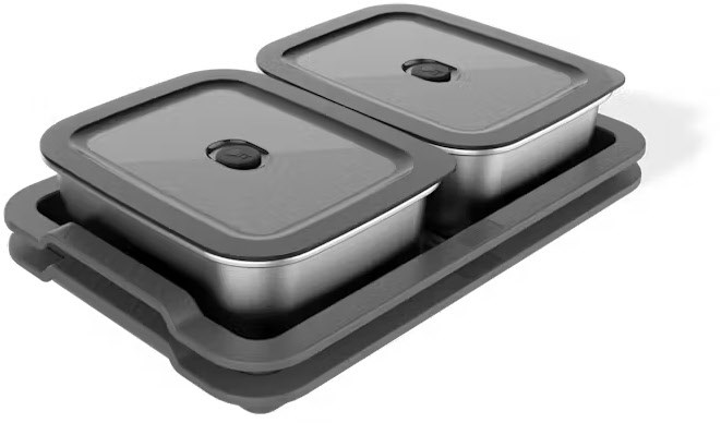 Works Serviertablett-Set für Seitentisch Slate GDP (76cm)