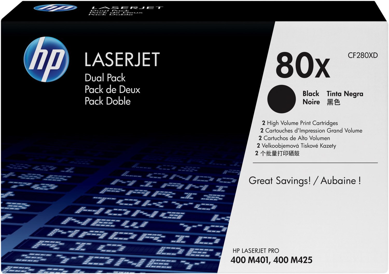 Image of 80 X Toner DualPack schwarz