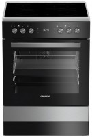 GR5500 GFBM 23420 XC Elektroherd mit Glaskeramikfeld edelstahl/cleansteel, 72 l, Rückwand katalytisch beschichtet, 60 cm breit, A, 4 Kochzonen