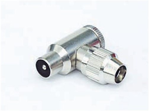 BK 7 Koax-Winkelstecker