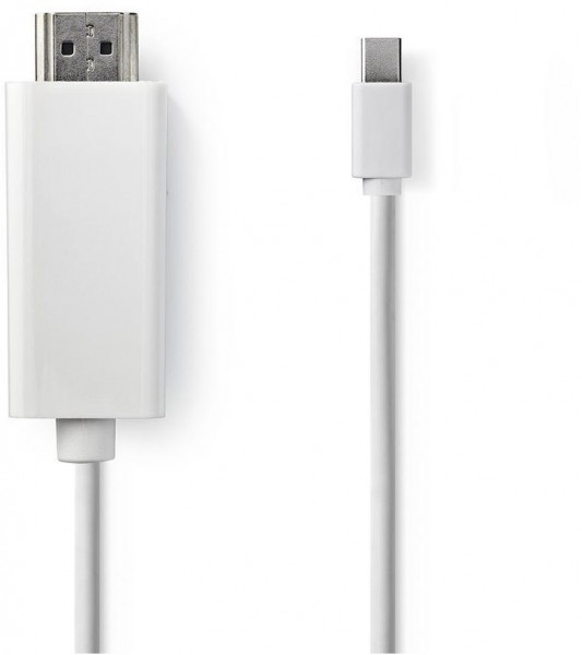 CCGB37600WT20 Mini DP-Kabel (2m) weiß Mini DP-Stecker>HDMI