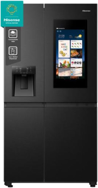 RS9P628GPFE Side by Side schwarz