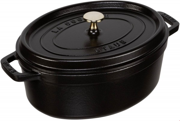 La Cocotte Oval (29cm) schwarz