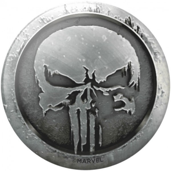 PopGrip Premium Punisher schwarz/weiss