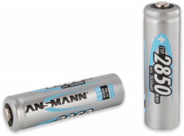 2850mAh NiMH 2er Blister Akku