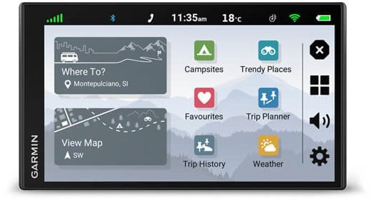 CamperVan MT-S EU Mobiles Navigationsgerät