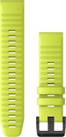QuickFit Silikonarmband (22mm) für fenix 6/6 Pro gelb/schiefergrau