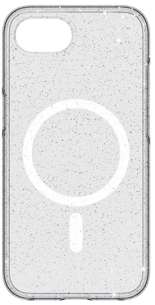 Mag Glitter Case für iPhone 16e transparent
