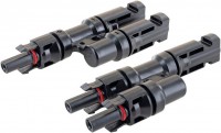 Solarstecker 2in1 Adapter (2Stk.) schwarz