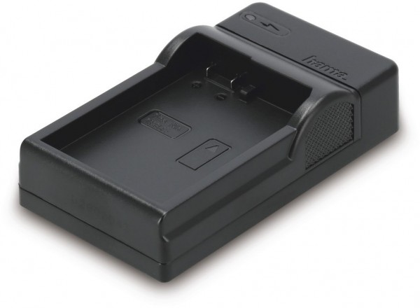 USB-Ladegerät Travel für Nikon EN-EL14/14a schwarz