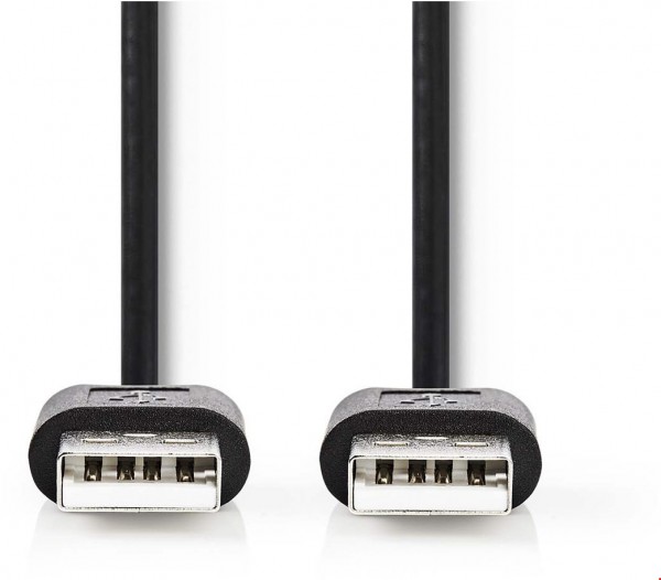 CCGL60001BK20 USB 2.0 Kabel (2m) Stecker > Stecker schwarz