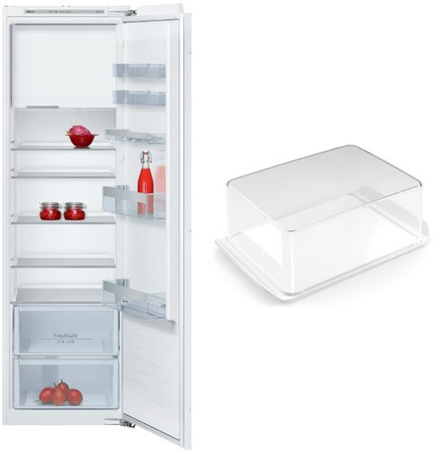 KMKLE178GF Einbau-Kühlschrank mit Gefrierfach bestehend aus KI2822FF0 + KSGG0MZ0 weiß / F