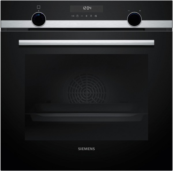 HB578HBS7 Einbaubackofen edelstahl, 71 l, Pizza-Stufe, schnelles Vorheizen, WLAN, pyrolytische Selbstreinigung, 59,4 cm breit, A+, iQ500