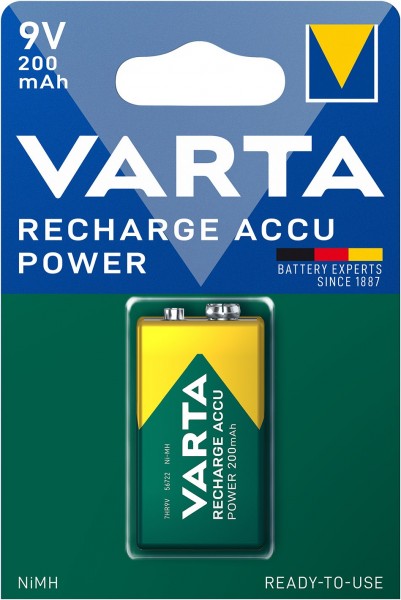 Recharge Accu Power 9V 200 mAh