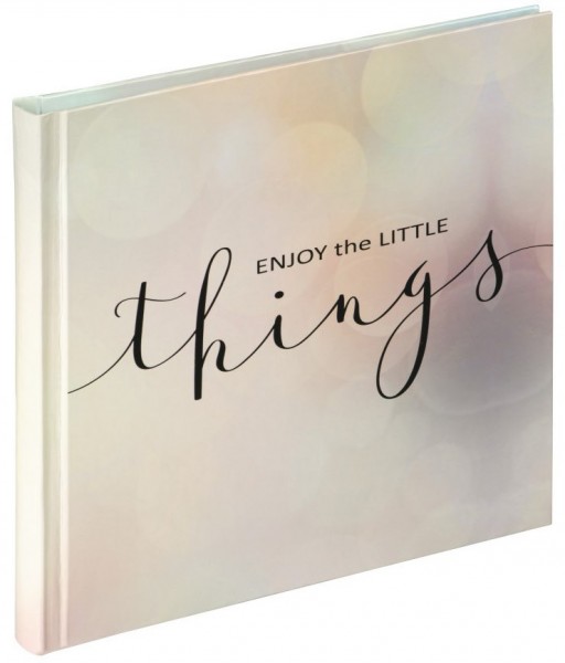 Buch-Album Letterings 18x18cm bunt