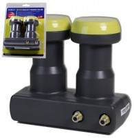LNB 228-B Universal 6° Monoblock Gold Serie Twin-LNB