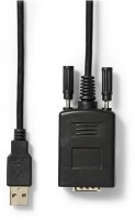 CCGW60852BK09 Umrichter (0,9m) USB-A-Stecker>RS232-Stecker