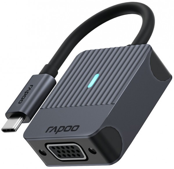 USB-C>VGA Adapter grau