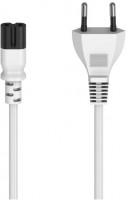 Netzkabel mit Eurostecker (1,5m) weiss