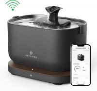 Dockstream Trinkbrunnen inkl. extra Wasserpumpe schwarz