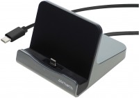 VoltDock Tablet Ladestation (60W) USB Type-C gunmetal