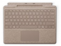 Surface Pro Keyboard mit Stiftaufbewahrung graubeige