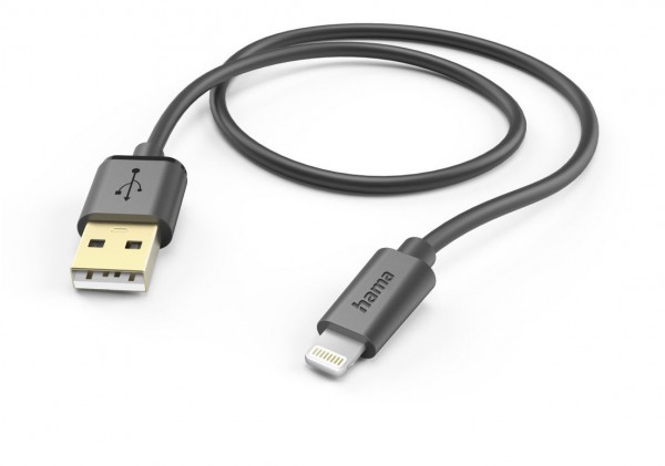 USB > Lightning Kabel (1,5m) schwarz