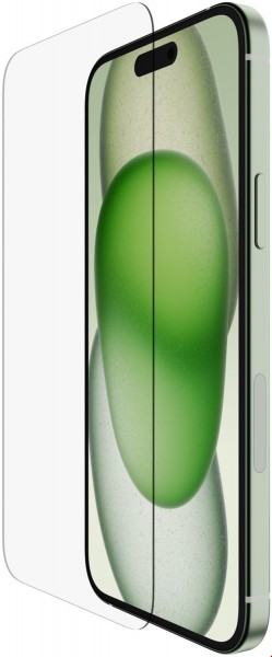 ScreenForce Pro TemperedGlass anti. für iPhone 15 Plus transparent