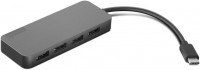 USB Type-C > USB 4-Port Hub eisengrau