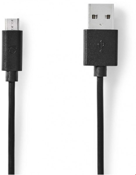 CCGL60500BK20 USB 2.0>Micro-B (2m) Stecker > Stecker schwarz