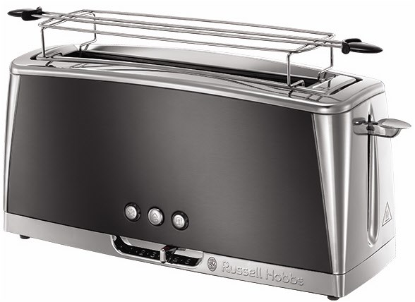 Luna Langschlitz Langschlitz-Toaster moonlight grau